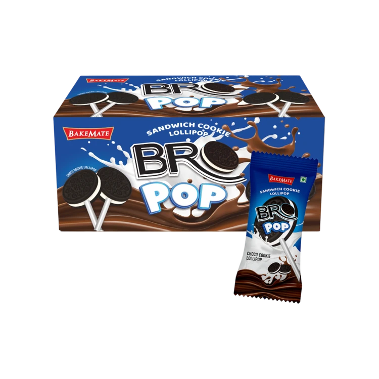 BAKEMATE Sandwich Cookie Lollipop