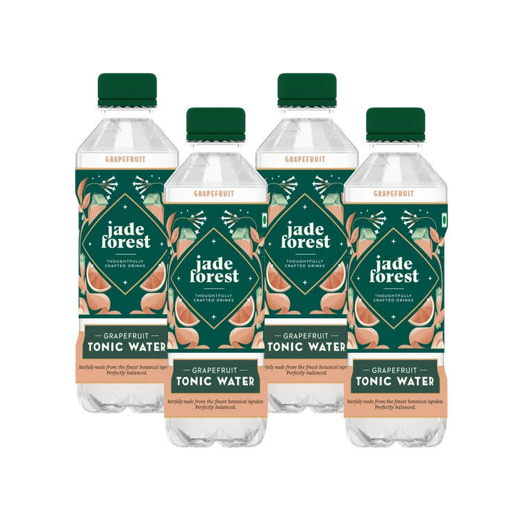 Jade Forest Sparkling Grapefruit Tonic Water - Pack of 4