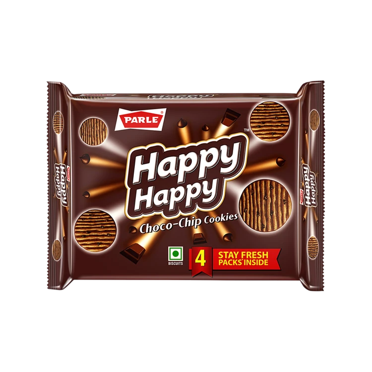 Parle Happy Happy Choco Chip Cookies