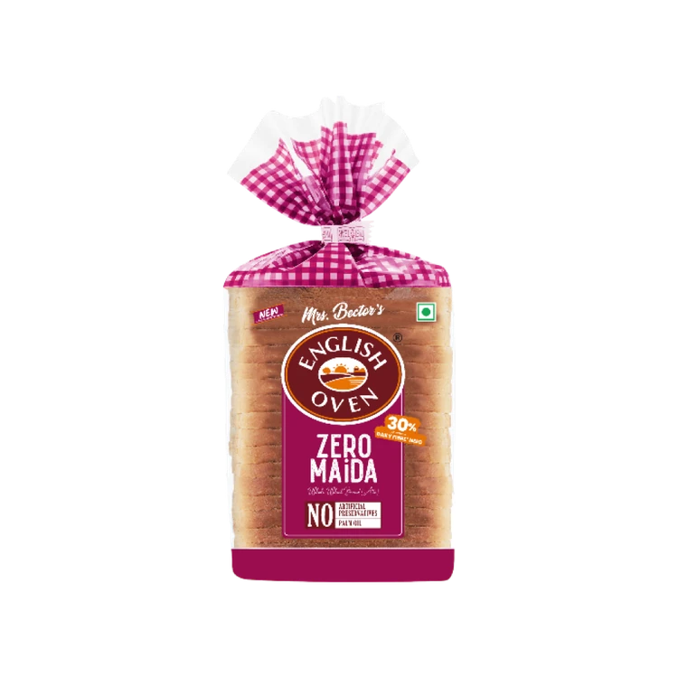 English Oven Zero Maida Whole Wheat Bread