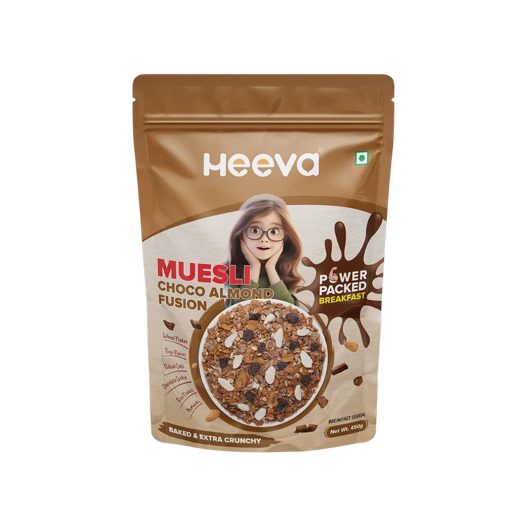 HEEVA Choco Almond Fusion Muesli