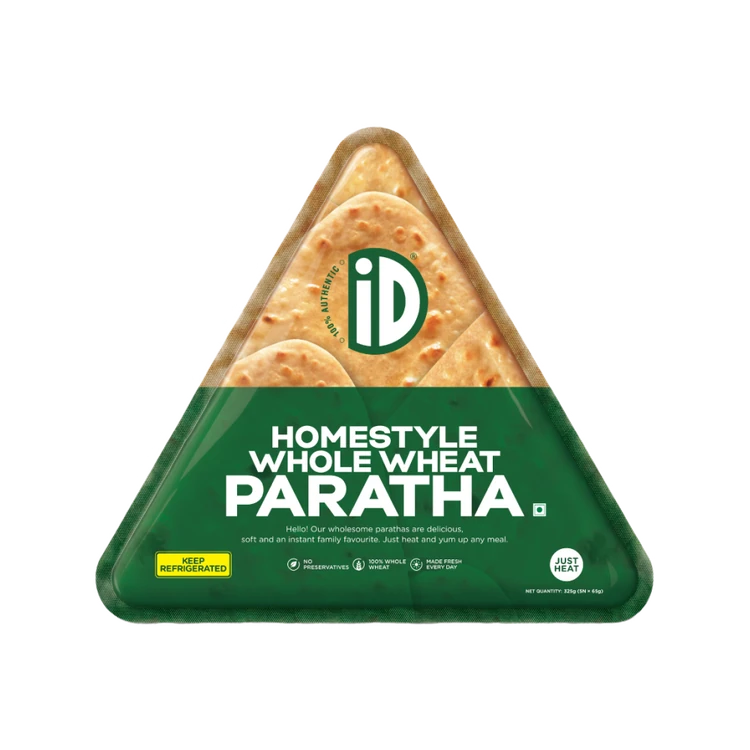 iD Homestyle Whole Wheat Paratha