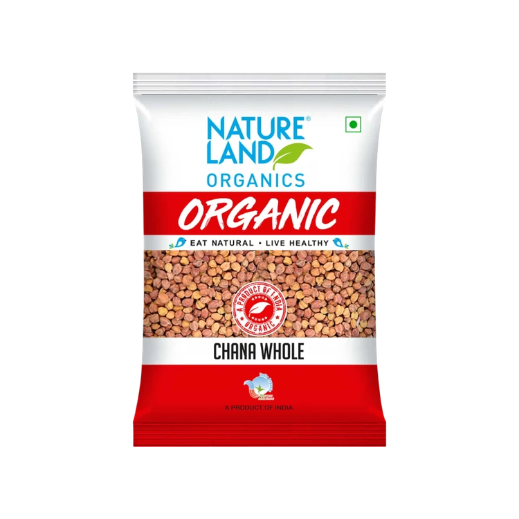 Natureland Organic Kala Chana Whole