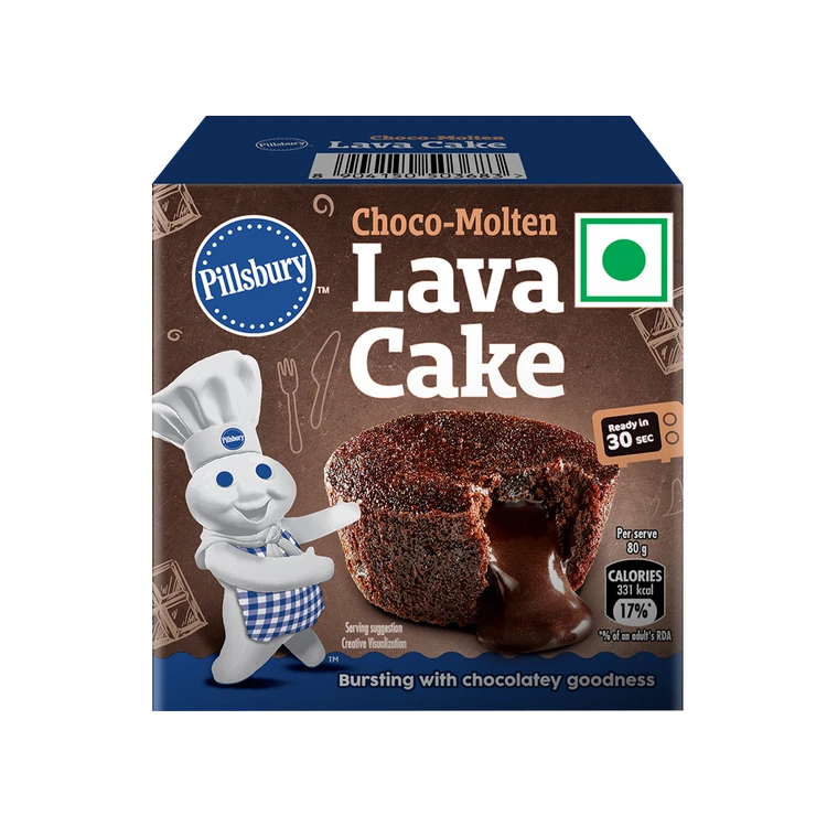 Pillsbury Choco Molten Lava Filled Cake
