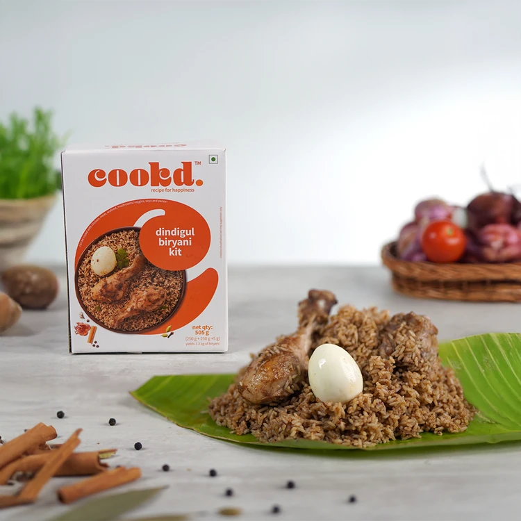 Cookd Dindigul Biryani Kit (Short Grain)