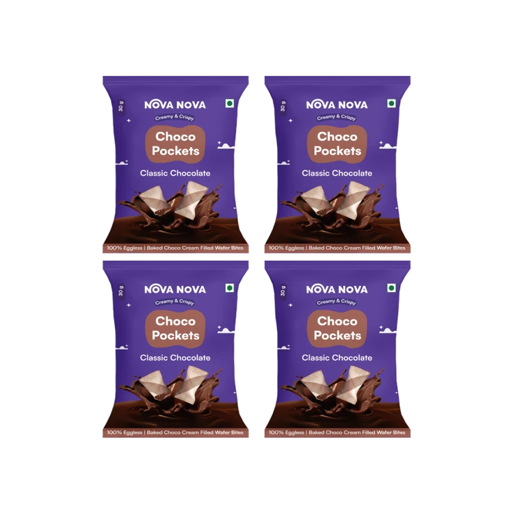 Nova Nova Choco Pockets - Classic Chocolate