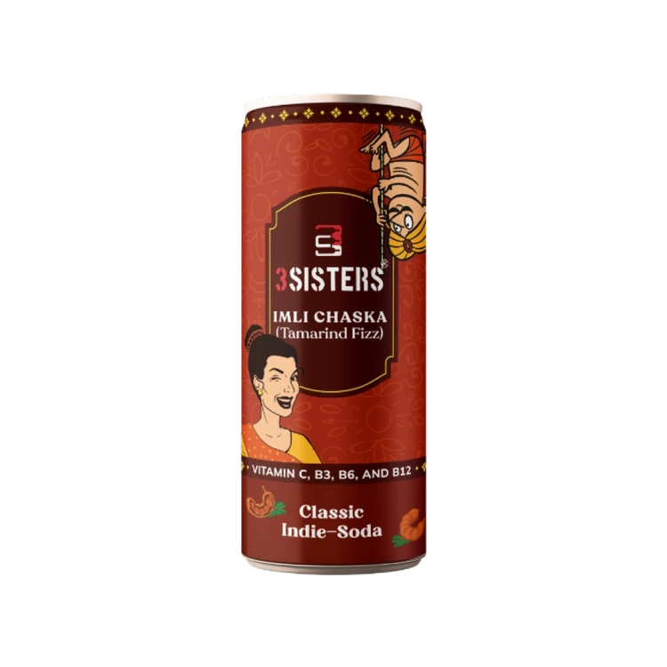 3 Sisters Classic Indie Soda (Tamarind Fizz)