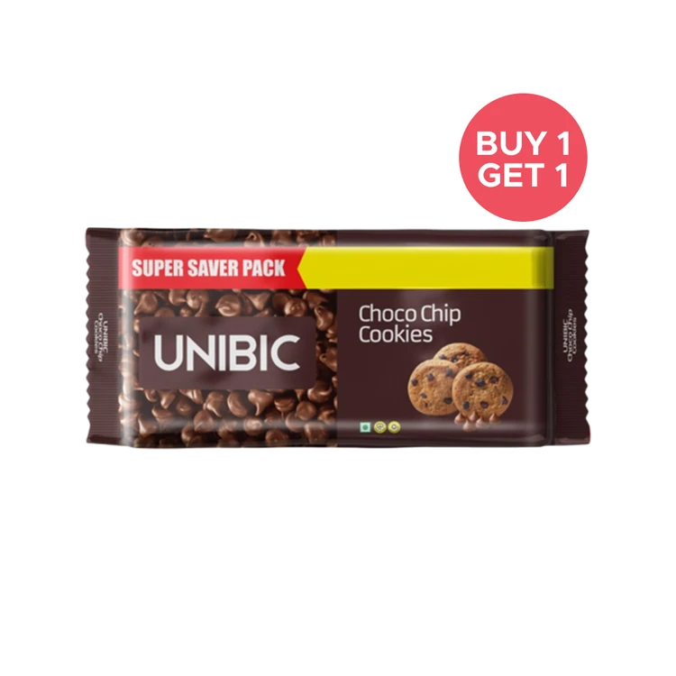 Unibic Choco Chip Cookies - Buy 1 Get 1 Free