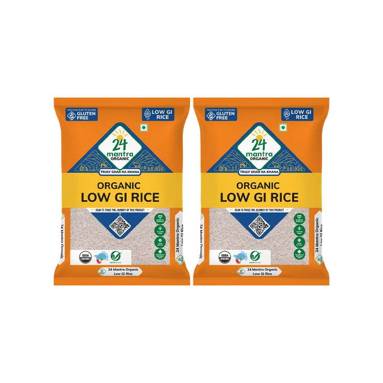24 Mantra Organic Low GI Rice - Pack of 2
