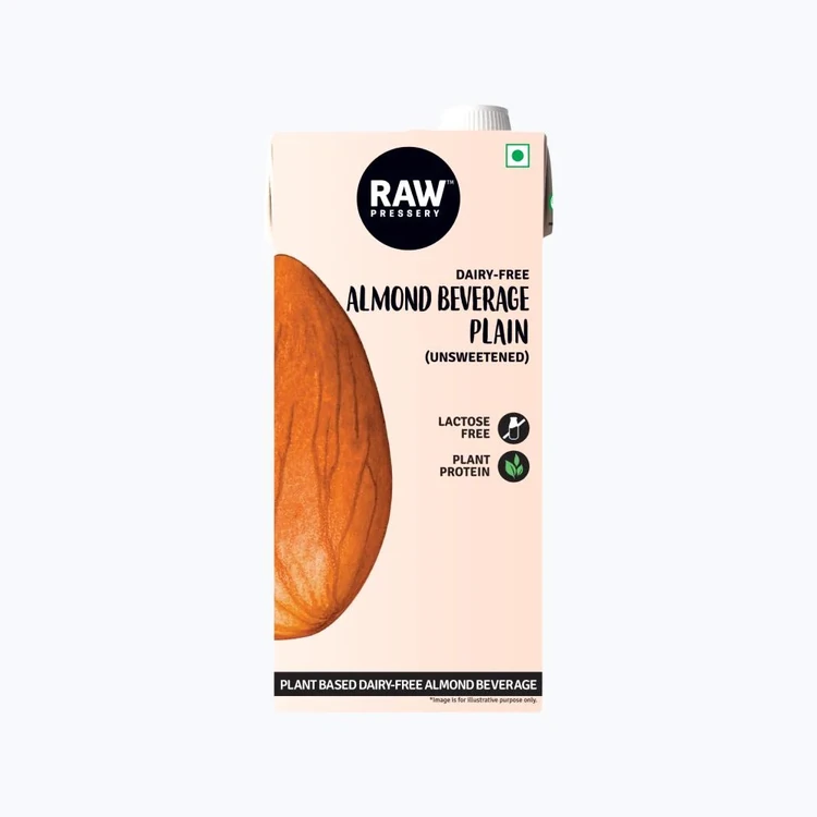 Raw Pressery Plain & Unsweetened Almond Beverage