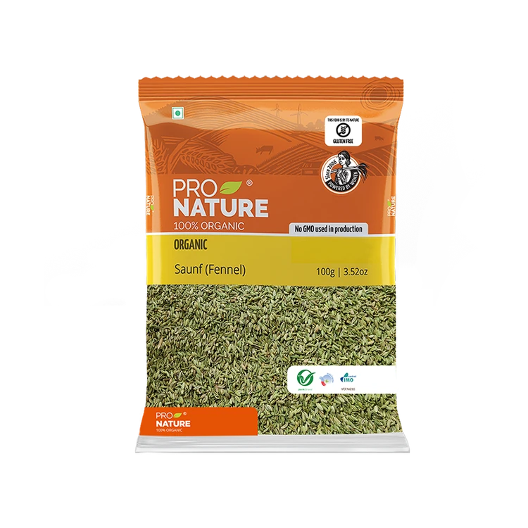 Pro Nature Organic Saunf Seeds