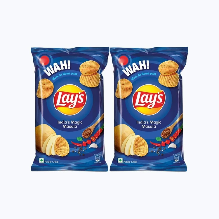 Lay's India's Magic Masala Potato Chips - Pack of 2