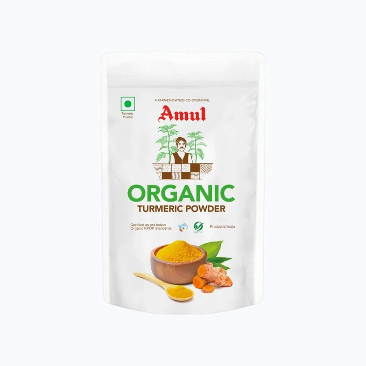 Amul Organic Turmeric Powder (Arshina Pudi)