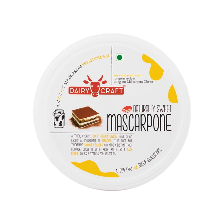 Dairy Craft Mascarpone Naturally Sweet Cream Cheese