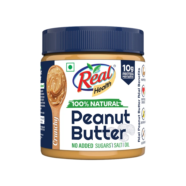 Real 100% Natural Peanut Butter (Crunchy)