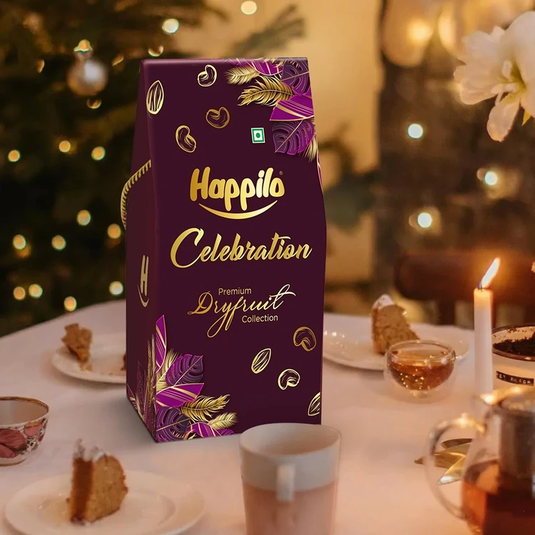 Happilo Diwali Celebration Dry Fruits Gift Pack (Dry Fruits Udugore Pack)