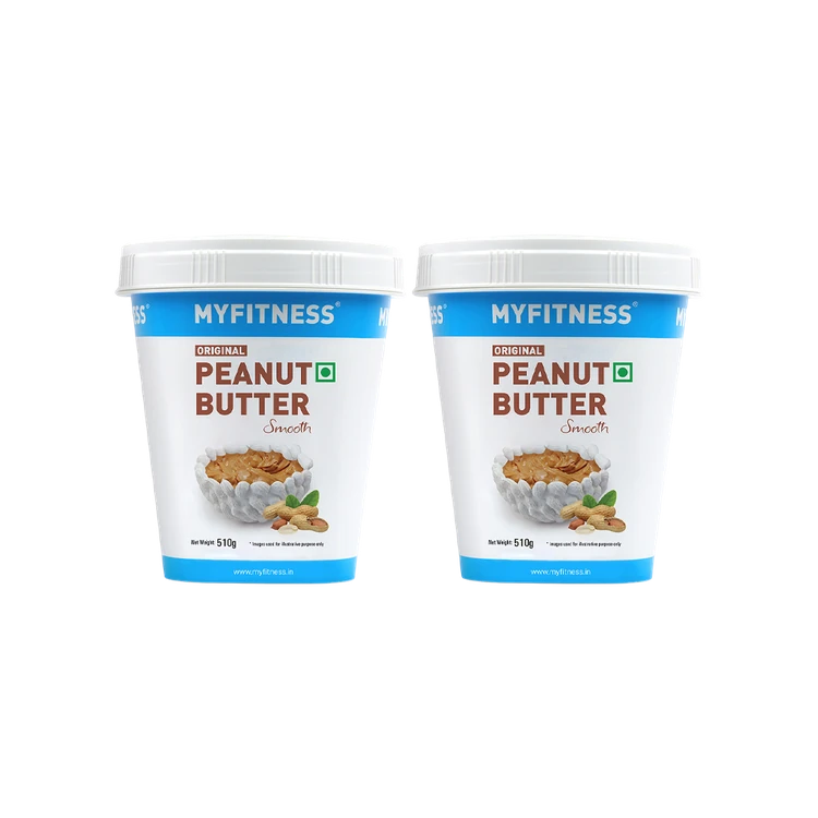 MyFitness Original Peanut Butter Smooth Spread - Pack of 2