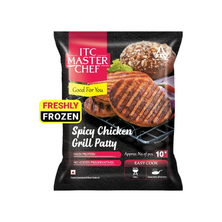 ITC Master Chef Spicy Grill Chicken Burger Patty