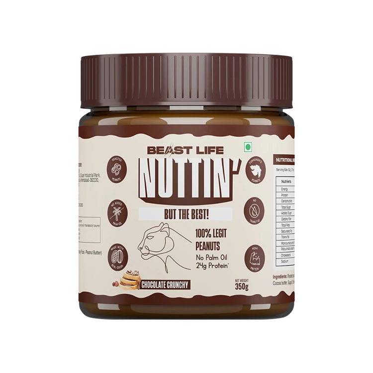 BeastLife Nuttin' Chocolate Crunchy Peanut Butter