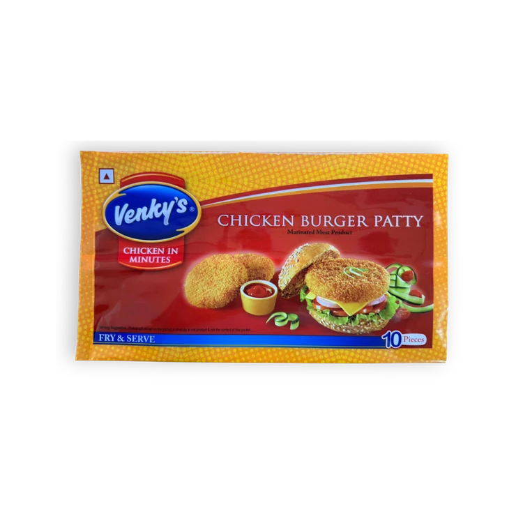 Venky's Chicken Burger Patty (Frozen)