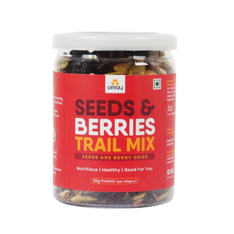 Omay Foods Berries Trail Mix