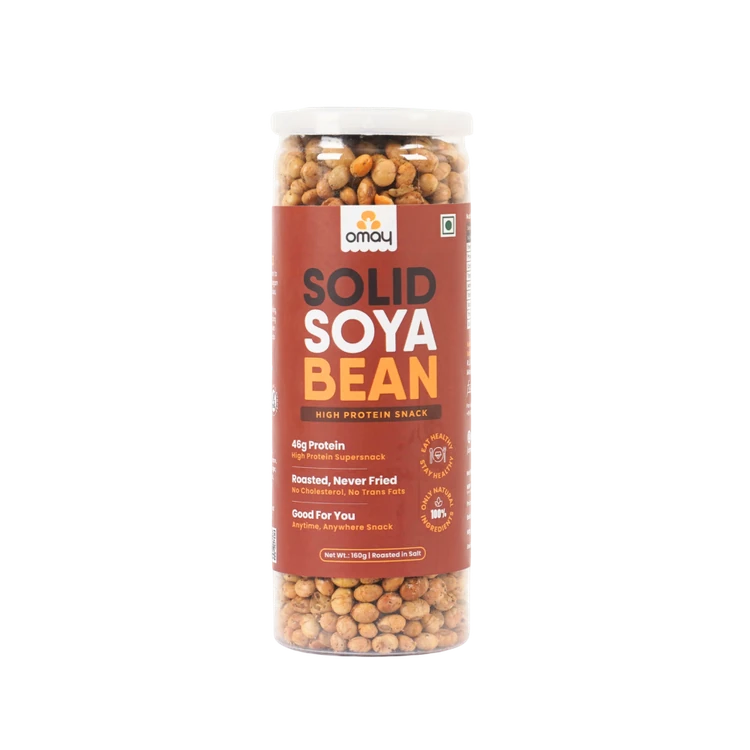 Omay Foods Roasted Soyabean (Protein Rich)