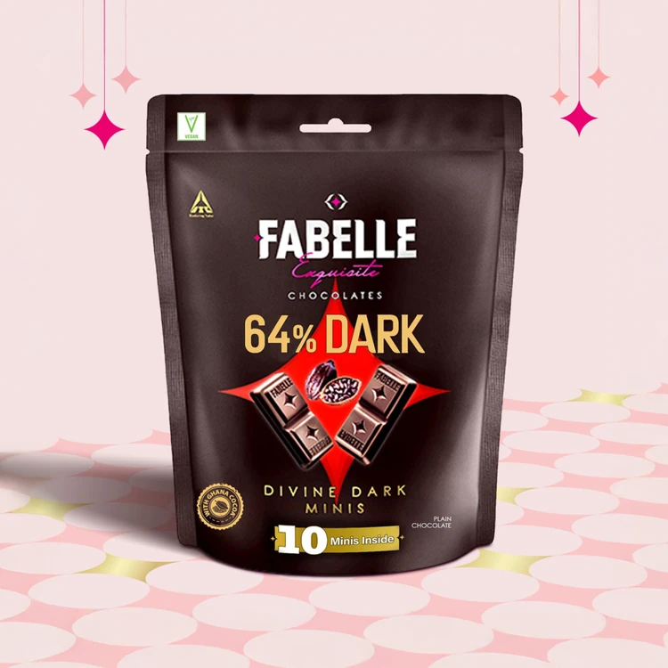 Fabelle Divine 64% Dark Divine Minis Chocolate Gift Pack