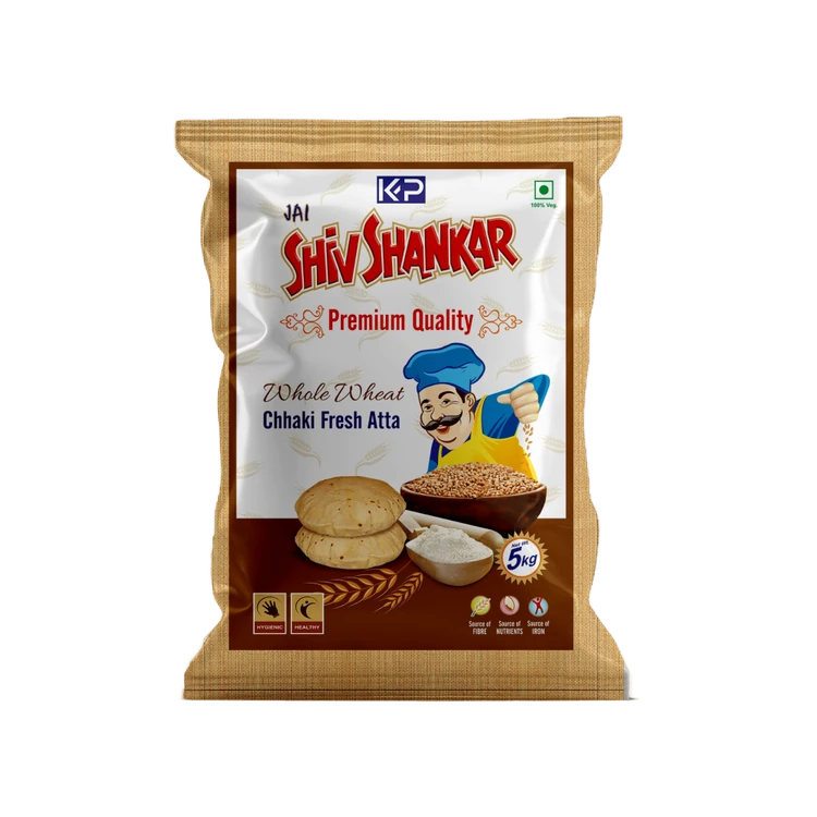 Jay Shiv Shankar Whole Wheat Chakki Fresh Atta (Godihittu)