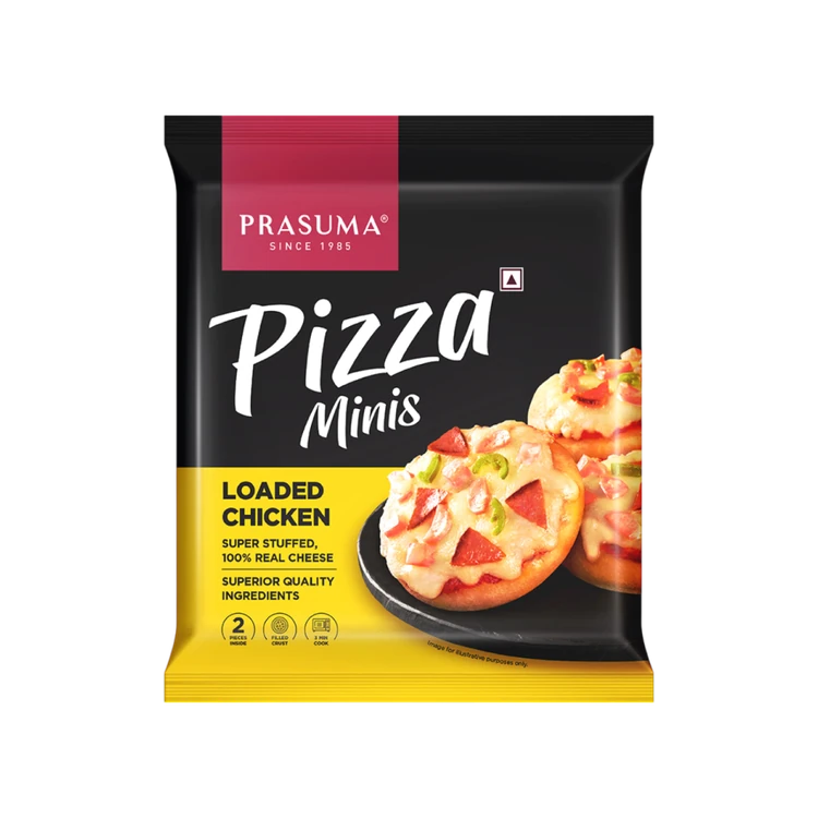 Prasuma Loaded Chicken Pizza Minis