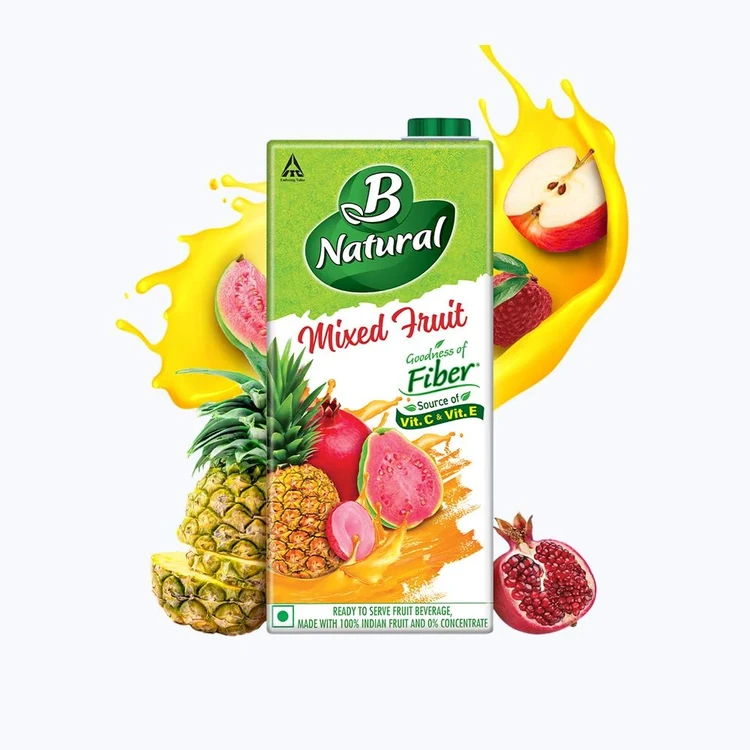 B Natural Mixed Fruit Juice (1 ltr)