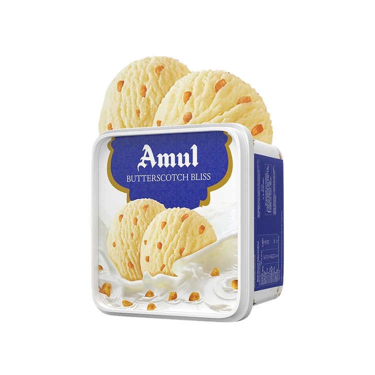 Amul Butterscotch Bliss Ice Cream Tub
