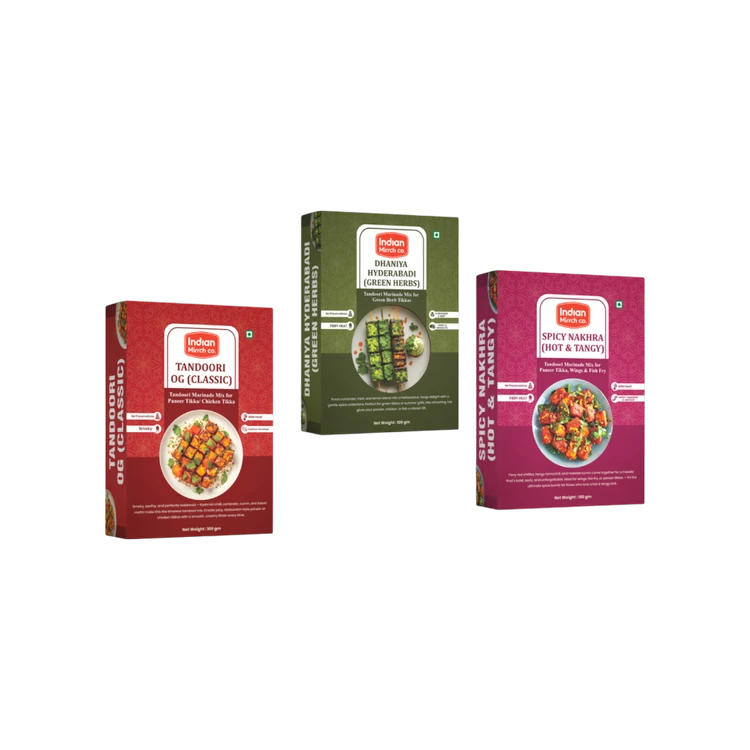 Indian Mirrch Co. Grilling Marinade Mixes