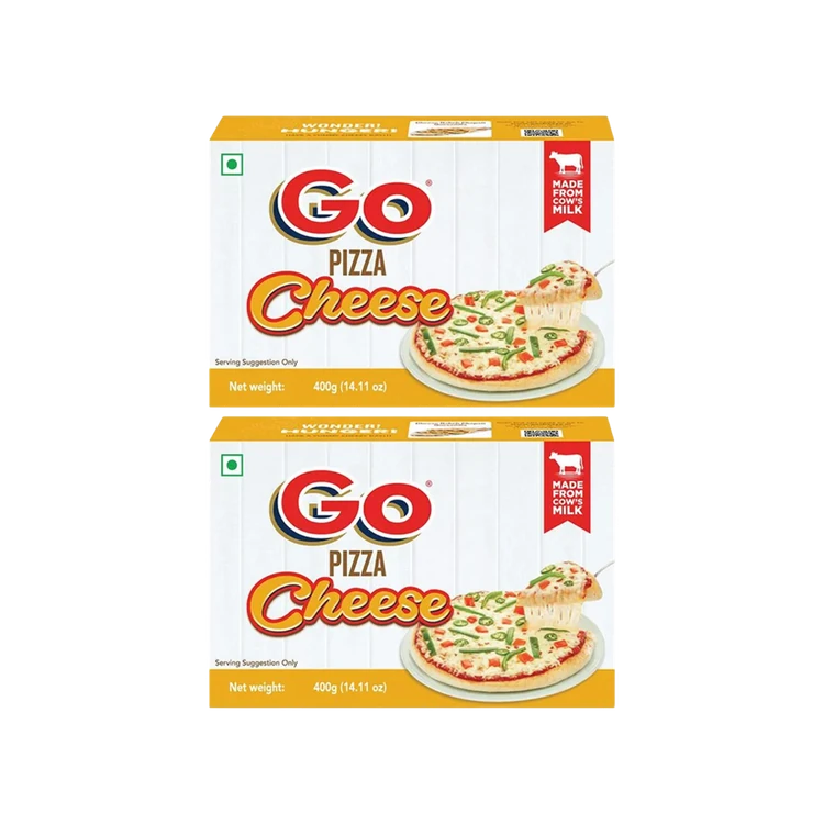 Go Pizza Cheese Block - Pack of 2