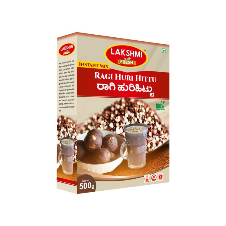LAKSHMI FRESH Ragi Huri Hittu Instant Mix