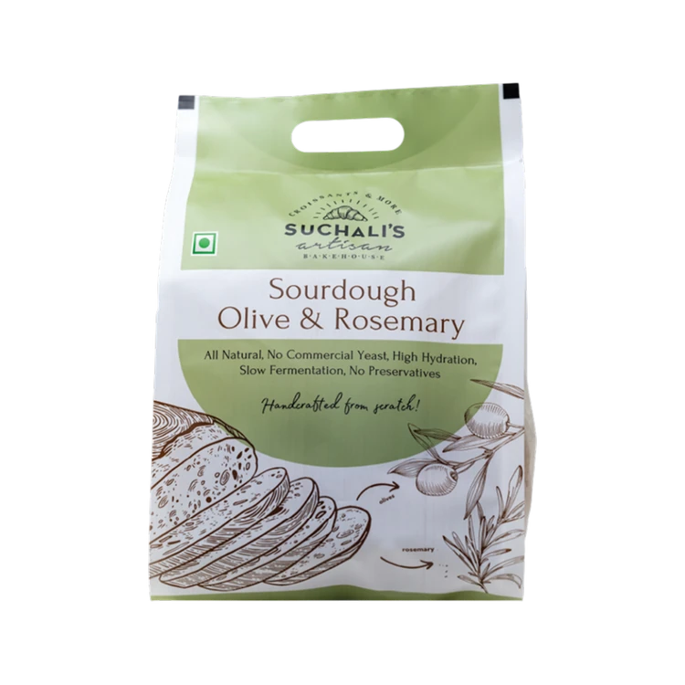 Suchali's Artisan Bakehouse Olive & Rosemary Sourdough