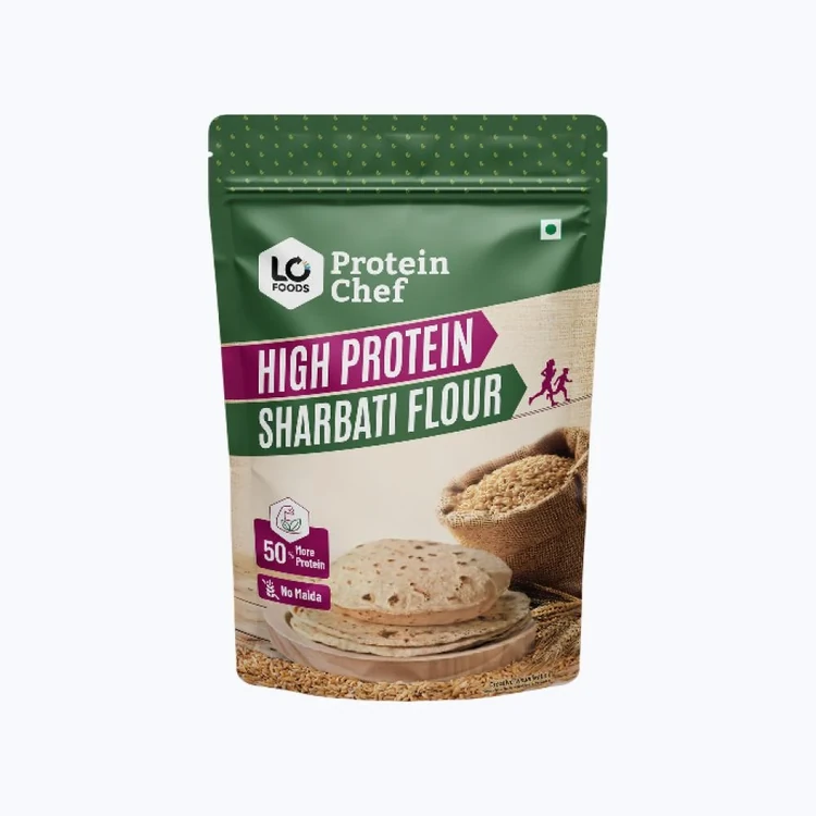Protein Chef Sharbati Atta (50% More-Protein, No Maida MP Grain)