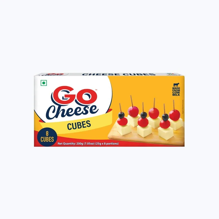 Go Squares Processed Cheese Cubes