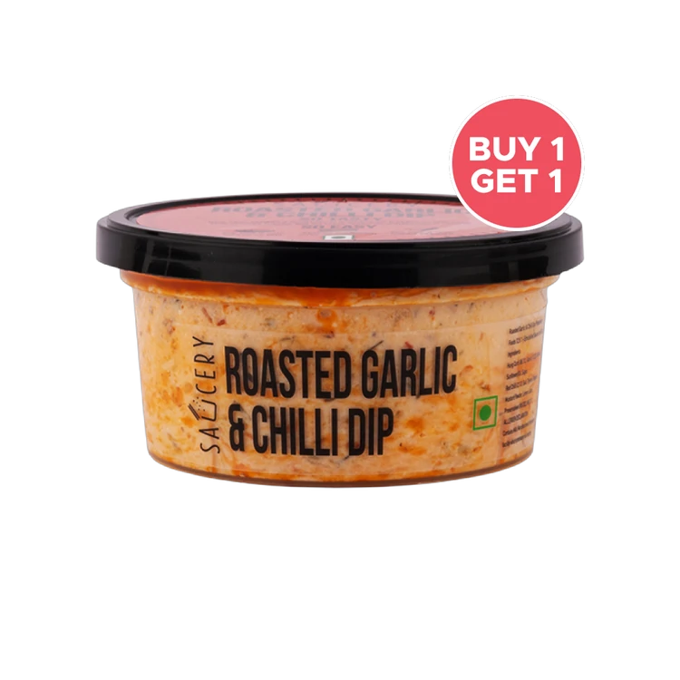 Saucery Roasted Garlic And Chilli Dip - Buy 1 Get 1 Free