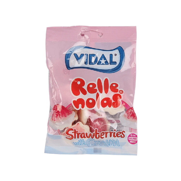 Vidal Strawberries with Cream Jelly