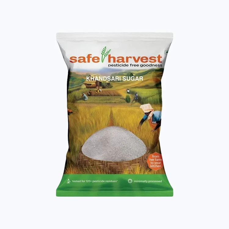 Safe Harvest Khandsari Pesticide-Free Sugar