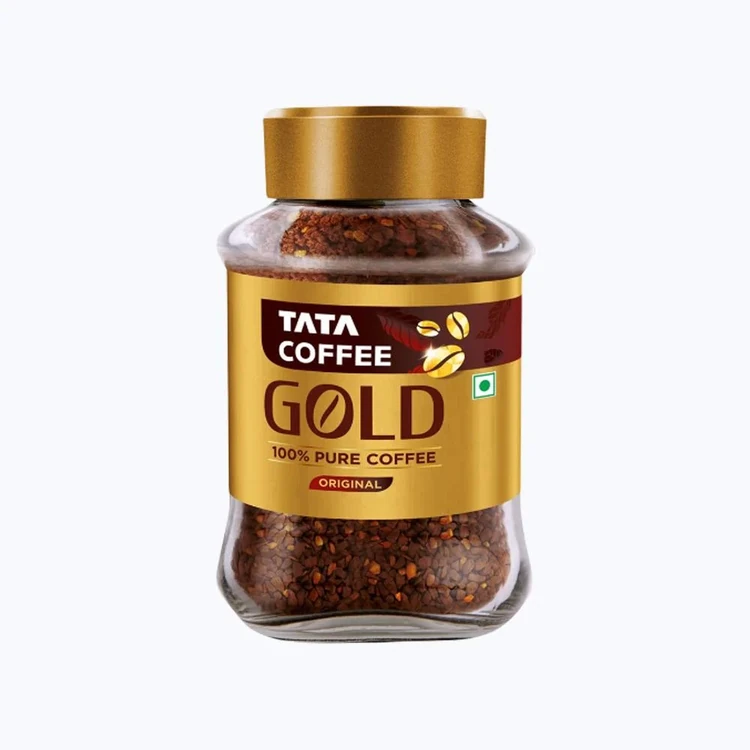 Tata Coffee Gold 100% Pure Instant Coffee (Original)
