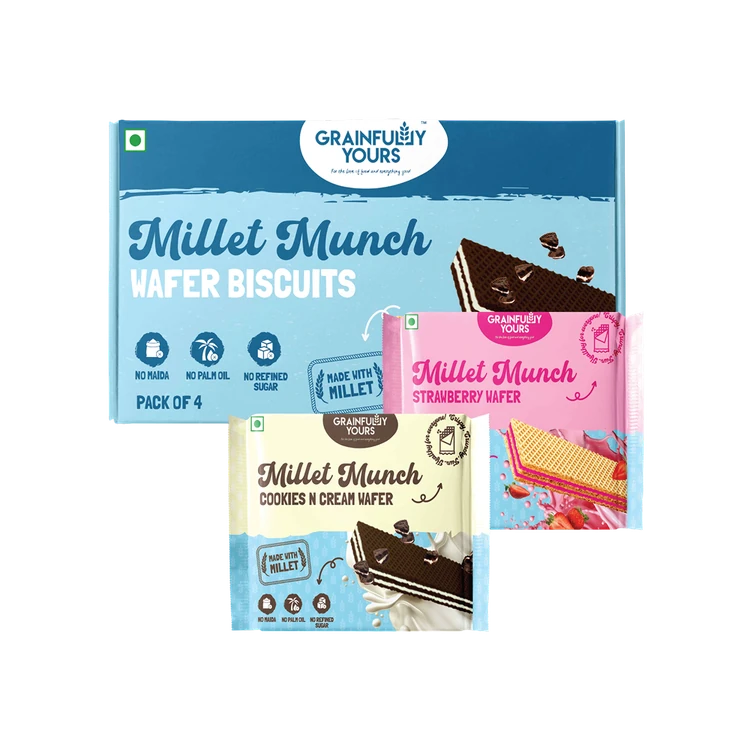 Grainfully Yours Wafers Biscuits