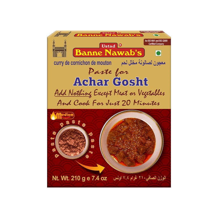 Ustad Banne Nawab's Achar Gosht Paste
