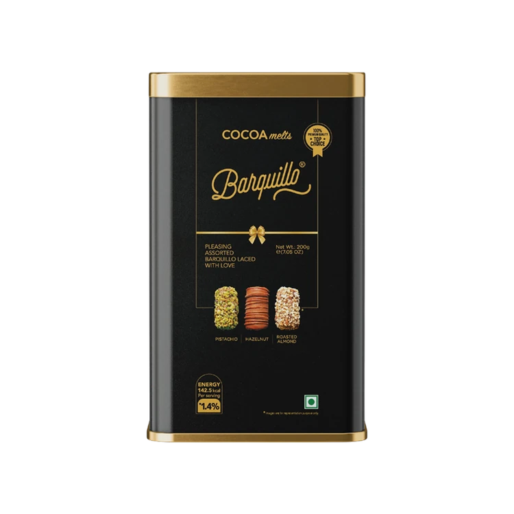 BARQUILLO Cocoa Melts Chocolate Box