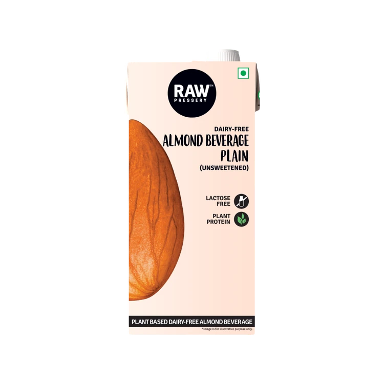 Raw Pressery Plain & Unsweetened Almond Beverage