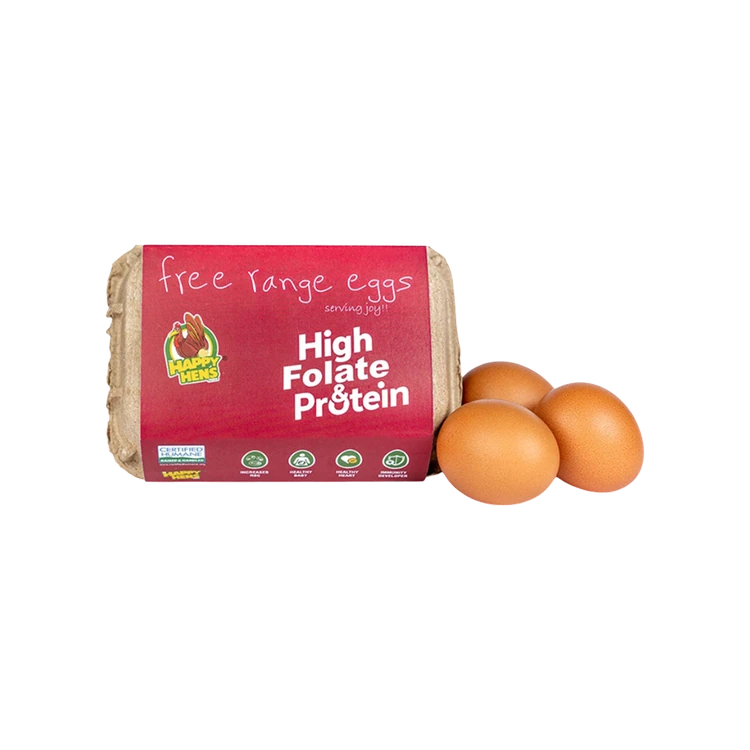 Happy Hens Free Range Brown Eggs