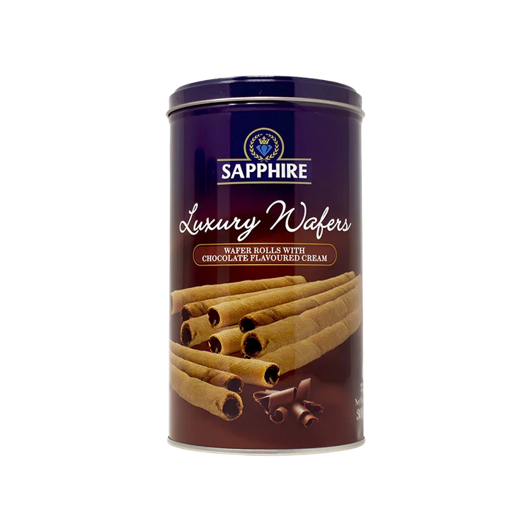Sapphire Luxury Wafer Roll - Chocolate Flavour