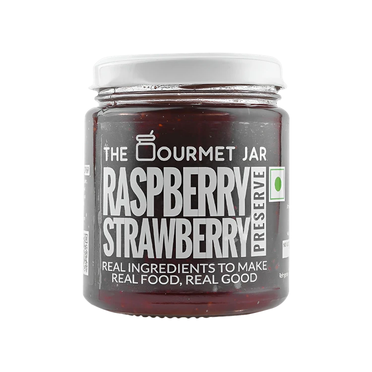 The Gourmet Jar Raspberry Strawberry Preserve