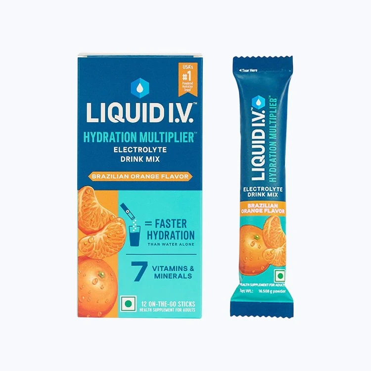 Liquid IV Hydration Multiplier Brazilian Orange Electrolyte