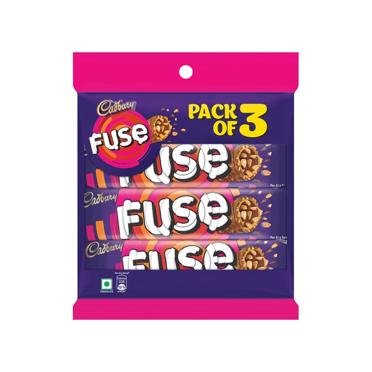 Cadbury Fuse Chocolate Bar Kitted Pack